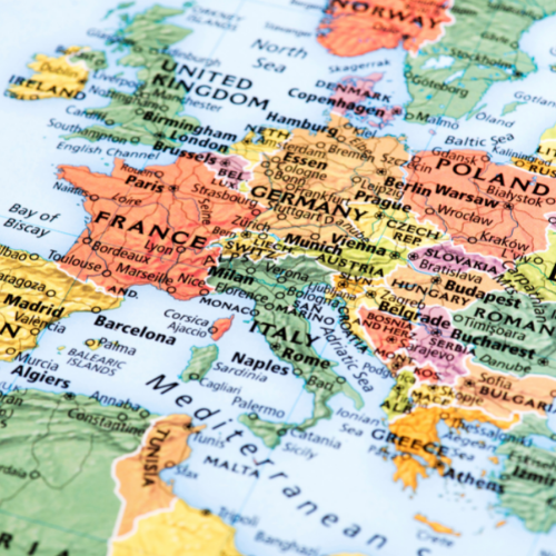 Europe map