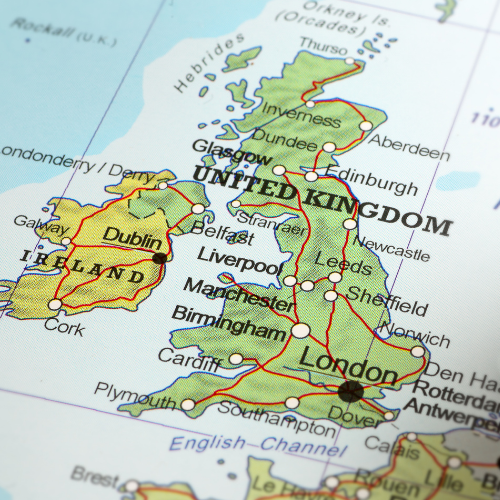 United Kingdom map