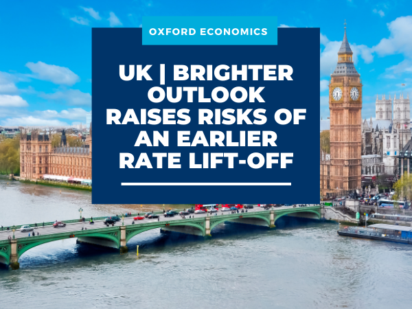 UK | Brighter outlook raises risks of an earlier rate lift-off | Oxford ...