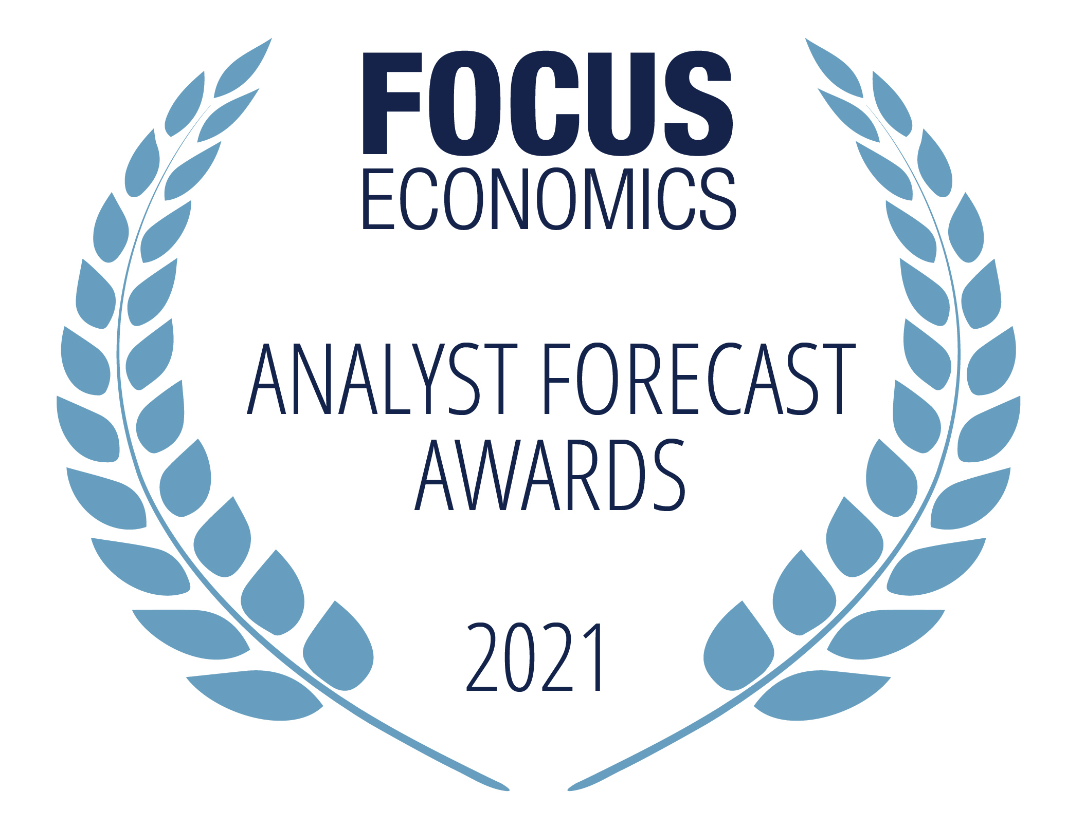 FocusEconomics Analyst Forecast Awards Logo 2021