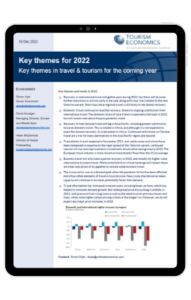 Key themes in travel & tourism for the coming year - iPad