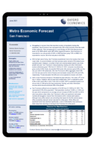 Metro Economic Forecast San Francisco June 2021 - iPad