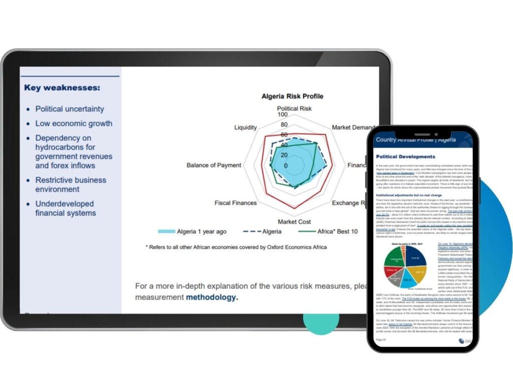 Middle East and North Africa Forecasting Service commentary
