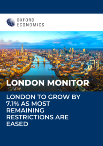 London Monitor | London to grow by 7.1% as most remaining restrictions are eased