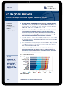 A strong recovery across all UK regions, but worries remain