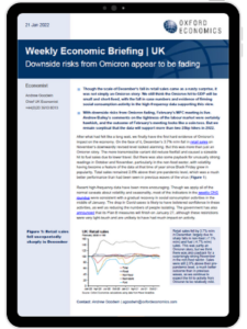 United Kingdom | Downside risks from Omicron appear to be fading