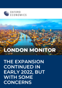London Monitor | We have trimmed our growth forecast for London in 2022