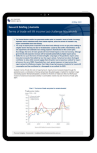 Australian Trade Research Briefing
