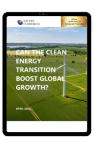 Can the clean energy transition boost global growth?
