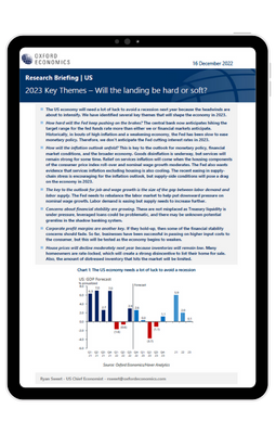 US 2023 Key Themes – Will the landing be hard or soft?