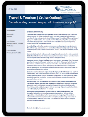 Cruise Outlook: Can rebounding demand keep up with increases in supply?