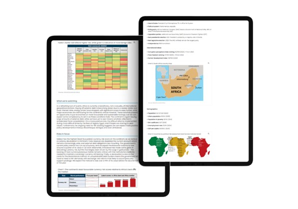 Africa macro servce dashboard