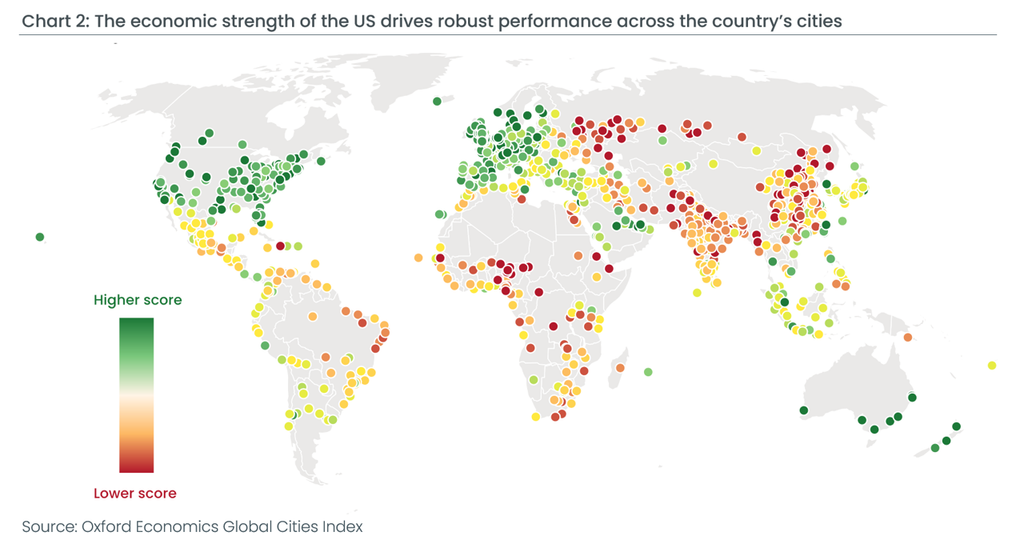 2026 Global Cities Index all 1,000 cities covered