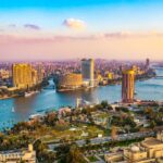 Cityscape of Cairo City
